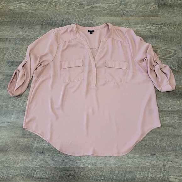 TORRID | Harper 3/4 Sleeve Pullover Blouse Top | Sz. 3X - Picture 3 of 8